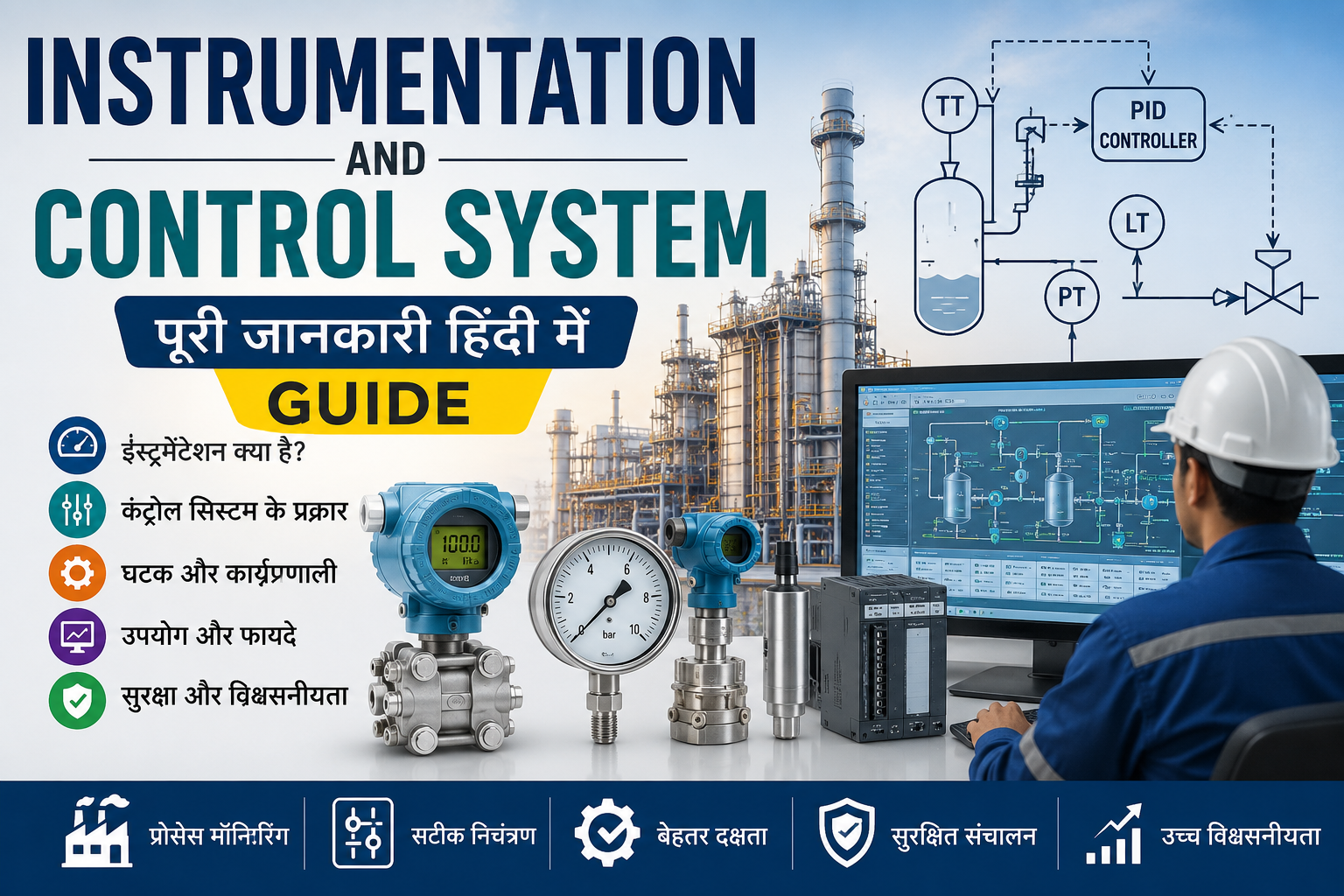 Instrumentation and Control System, Guide in Hindi