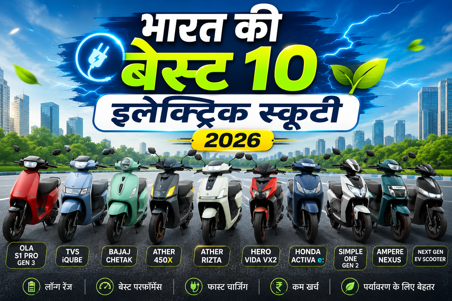 Top Electric scooter in India |