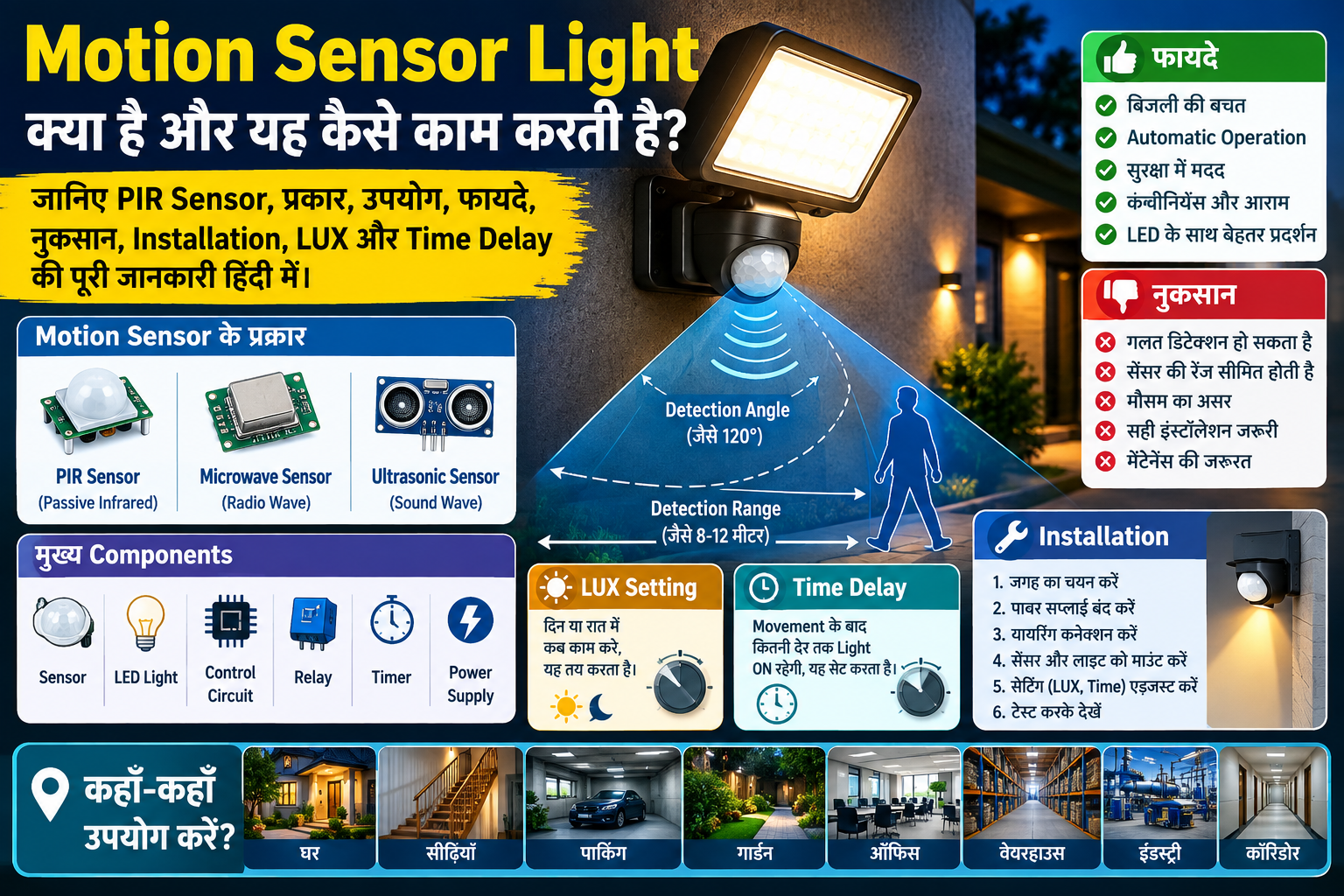 Motion Sensor Light