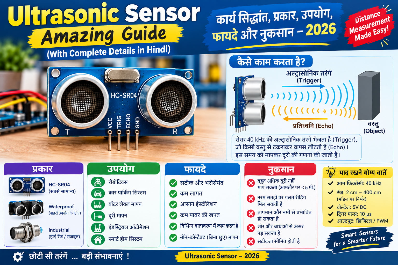 Ultrasonic Sensor: